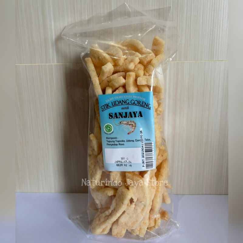 

SANJAYA KERUPUK STIK UDANG GORENG - KERUPUK ASLI BANGKA NATURINDO JAYA STORE