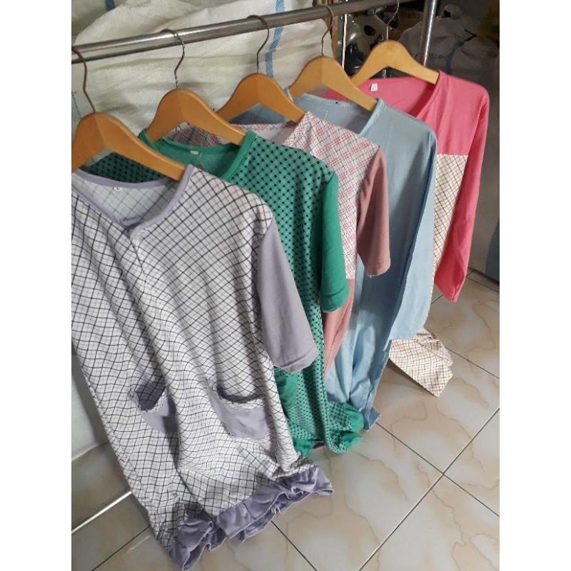 daster babydoll obral cuci gudang bahan tebal