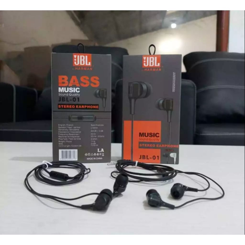 Hf Handsfree JBL 01 Stereo Bass