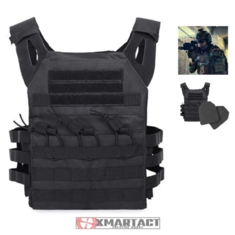 BODY VEST TACTICAL ARMOR JPC MOLLE ROMPI BEST QUALITY