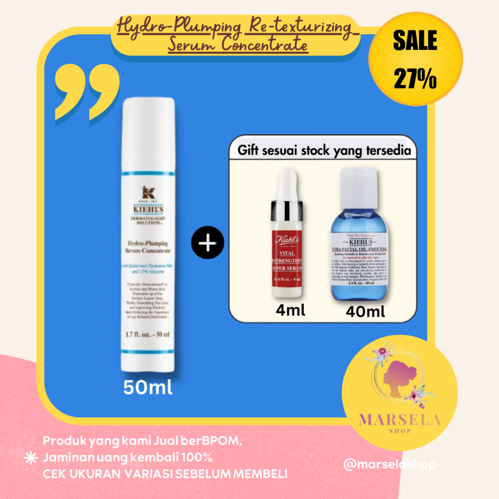 PROMO Kiehls Hydro-Plumping Re-texturizing Serum Concentrate