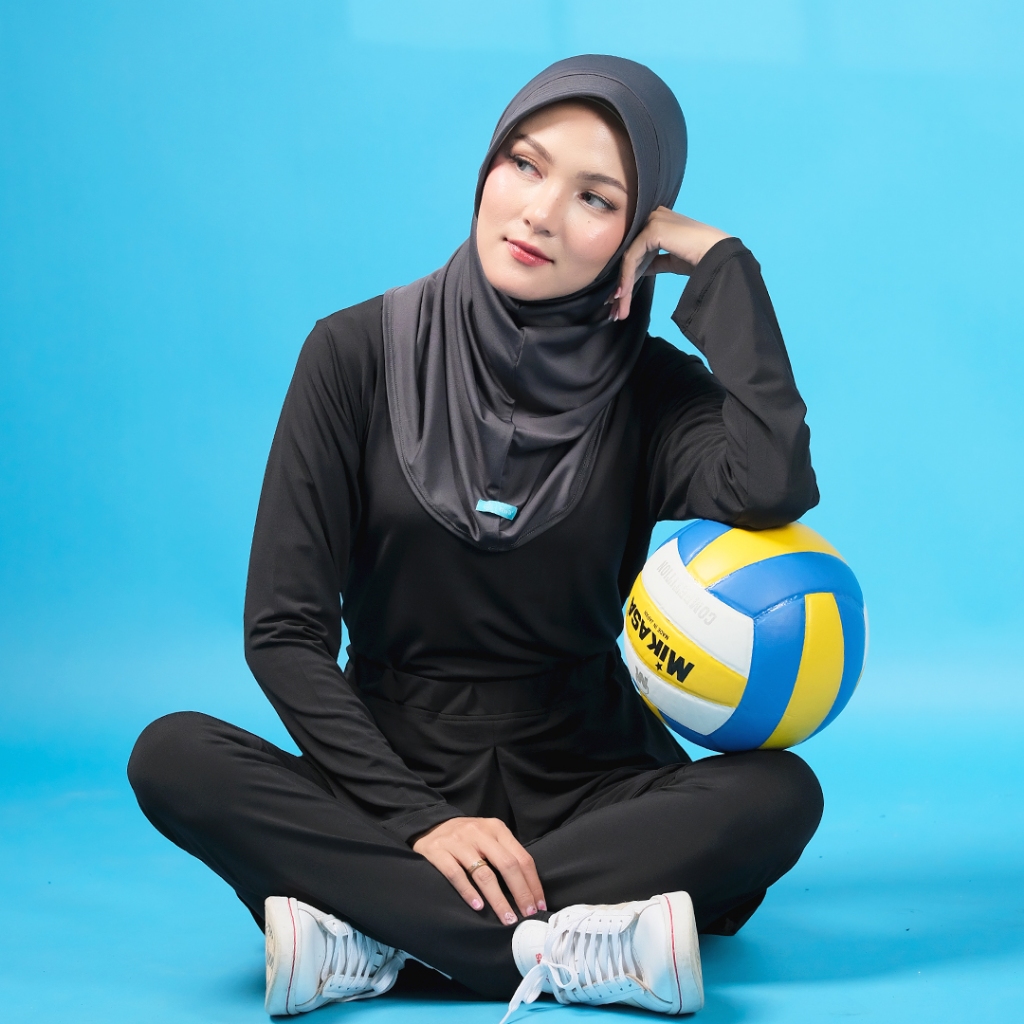 RnW Sport Hijab Instan Daily Size S Image 2