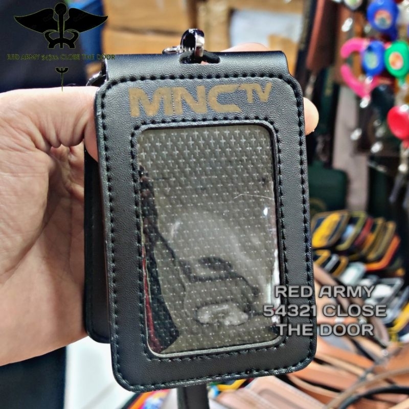 

Holder ID Card Tali Lanyard Name Tag Lipat Logo MNC TV