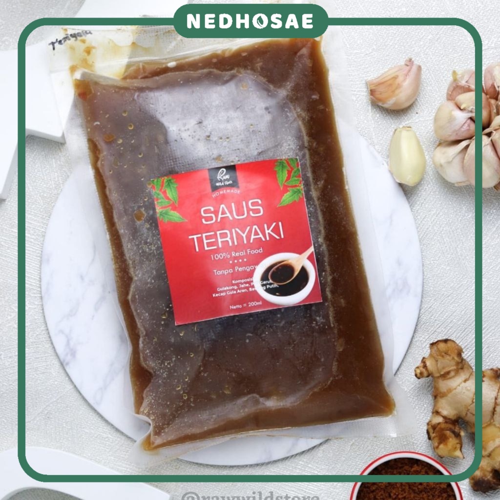 

SAUS TERIYAKI NATURAL BY RAW WILD STORE