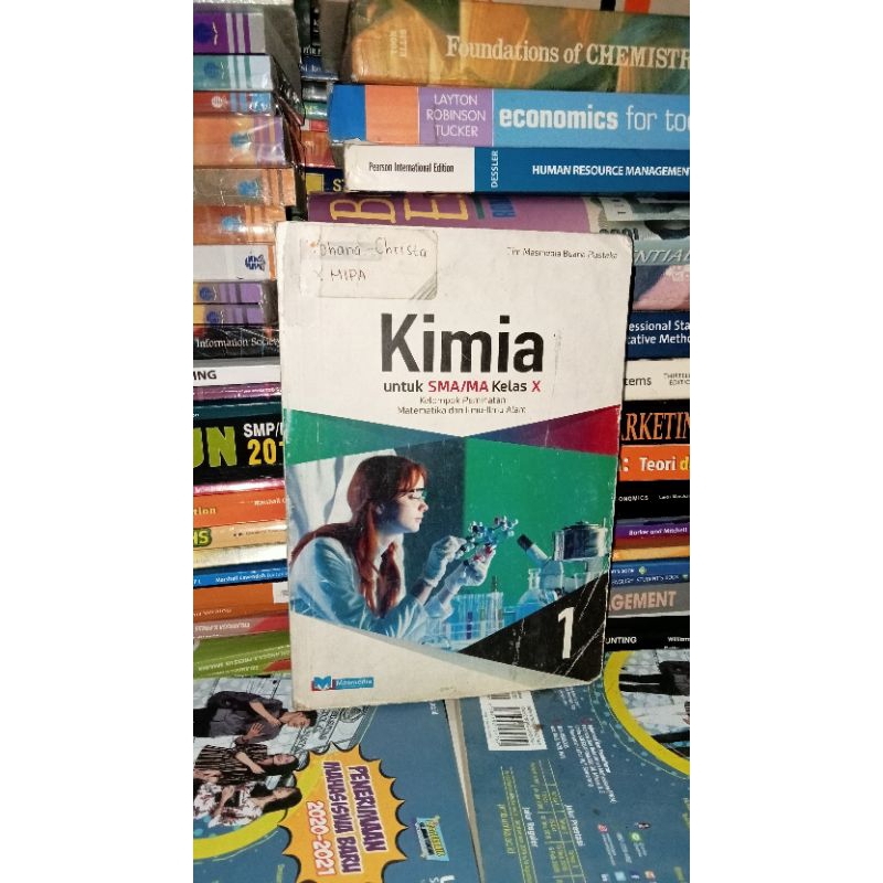original buku kimia untuk SMA ma kelas 1 - masmedia