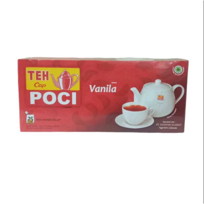 

teh poci vanila isi 25