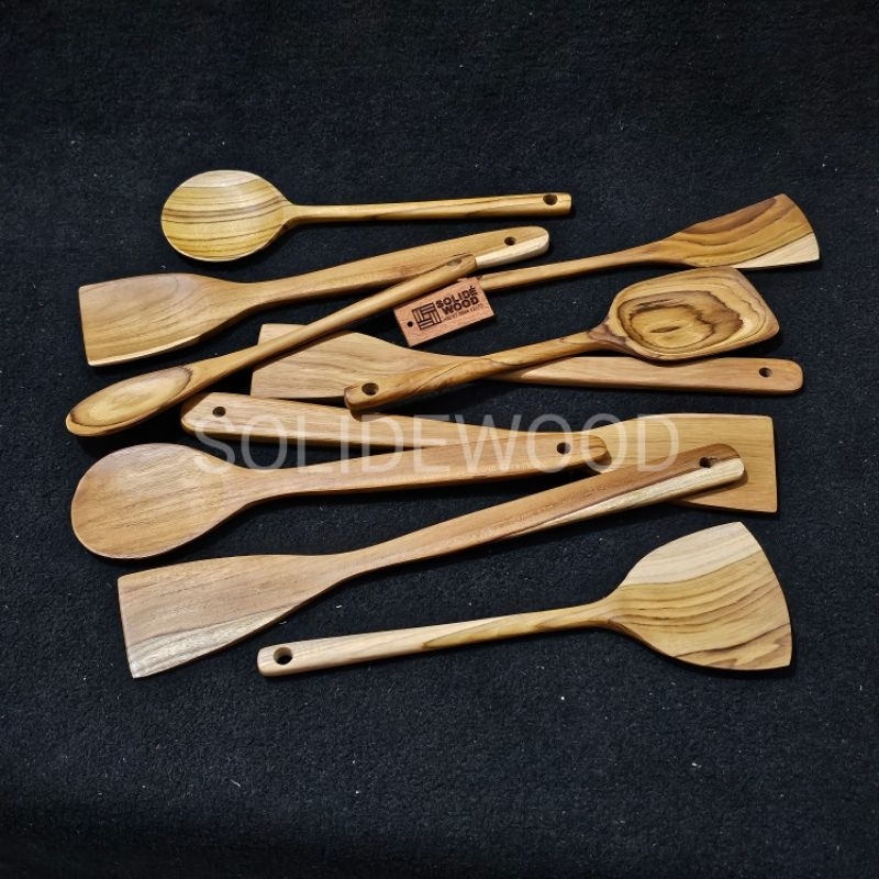 sutil spatula irus solet kayu JATI