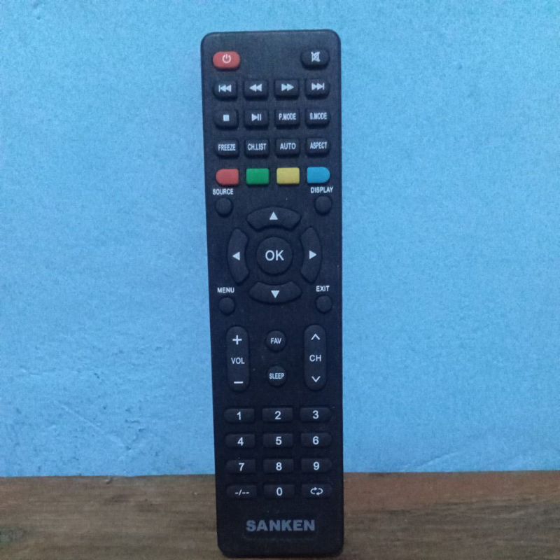 Remot TV LED SANKEN Original