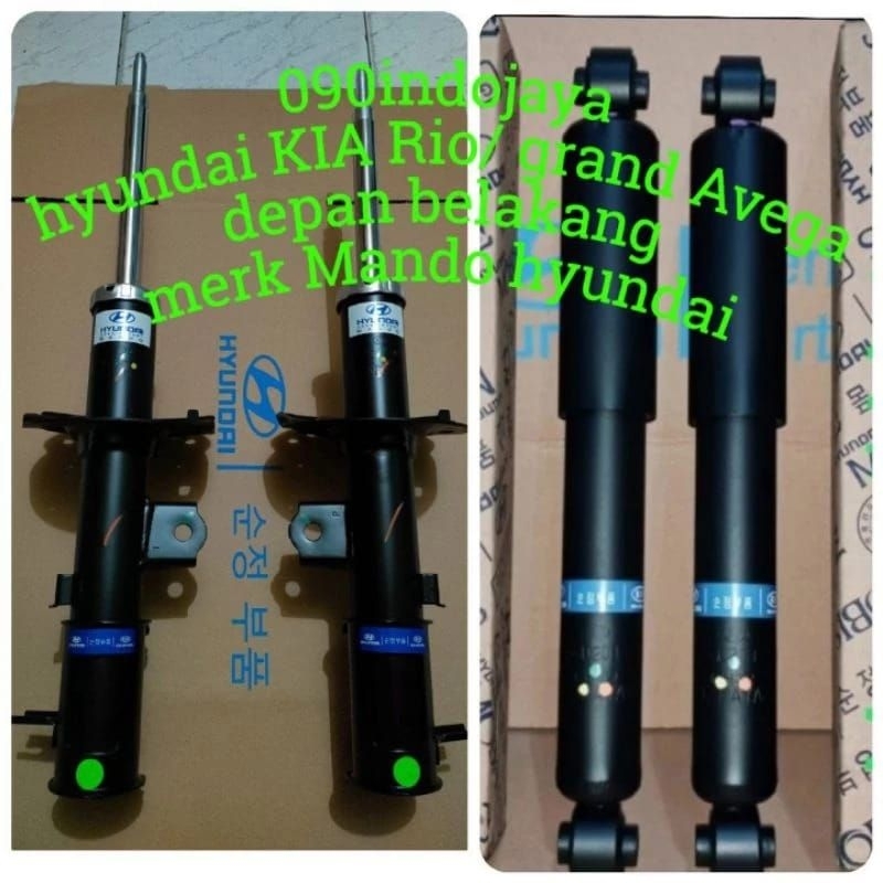 Shockbreaker Hyundai Kia Rio Depan Belakang Original