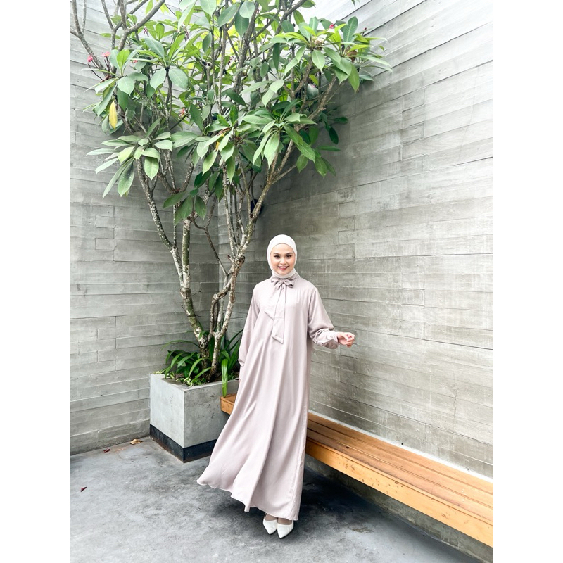 Zafina Dress Muslimah Simplicity Gamis Abaya
