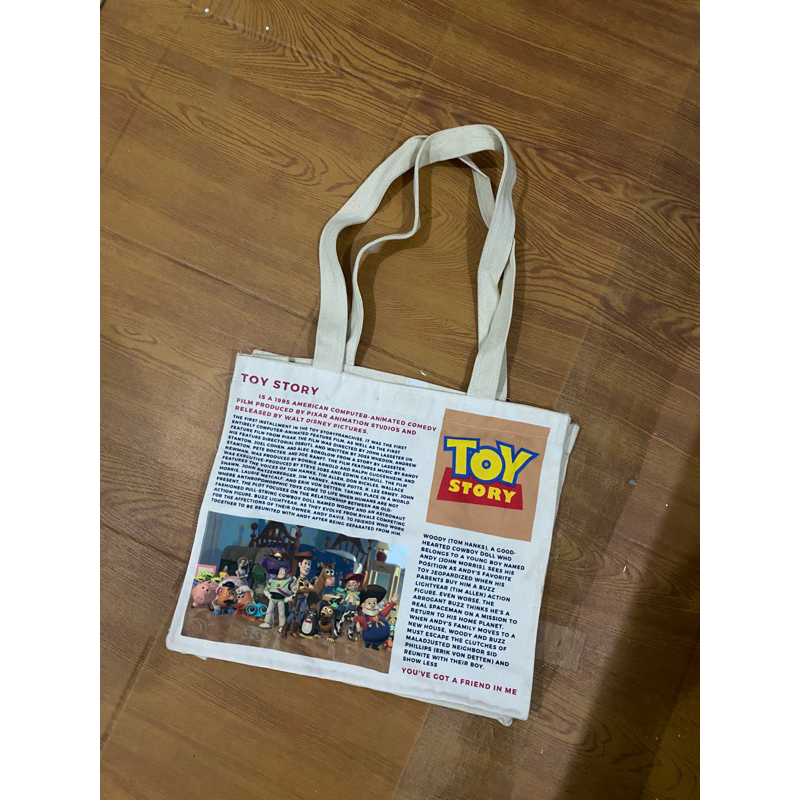 Preloved Totebag Kanvas Toy Story