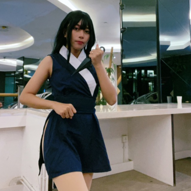 kostum cosplay suma uzui kimetsu no yaiba