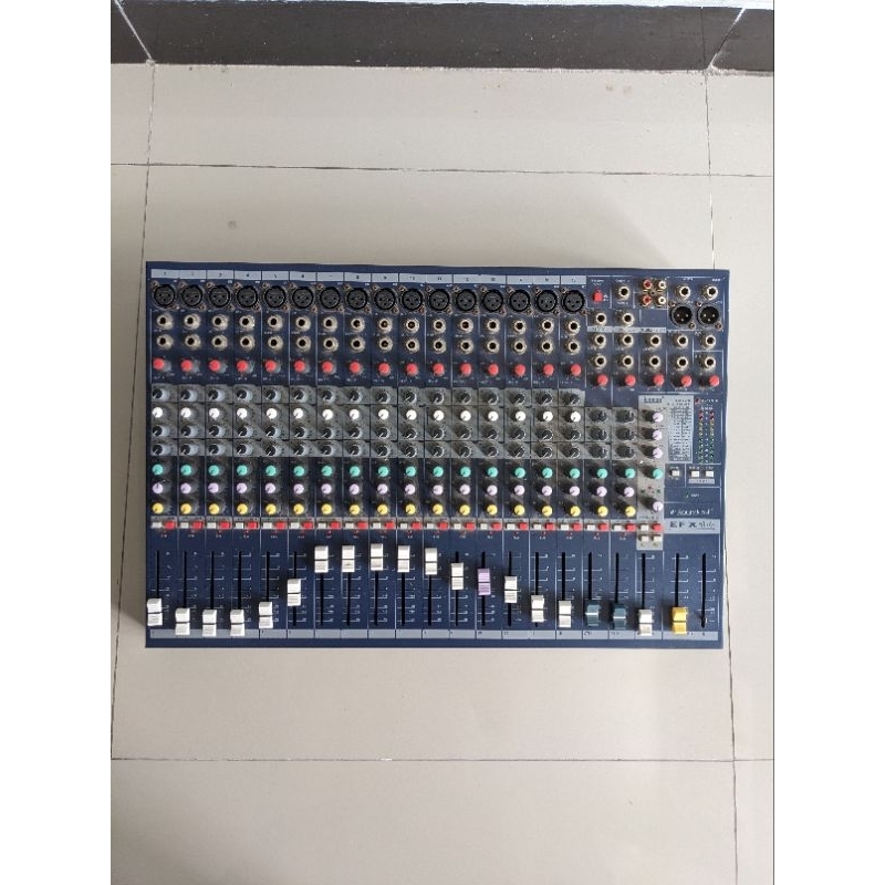 TERMURAH Mixer AUDIO Karaoke SOUNDCRAFT SECOND EFX 16 Channel