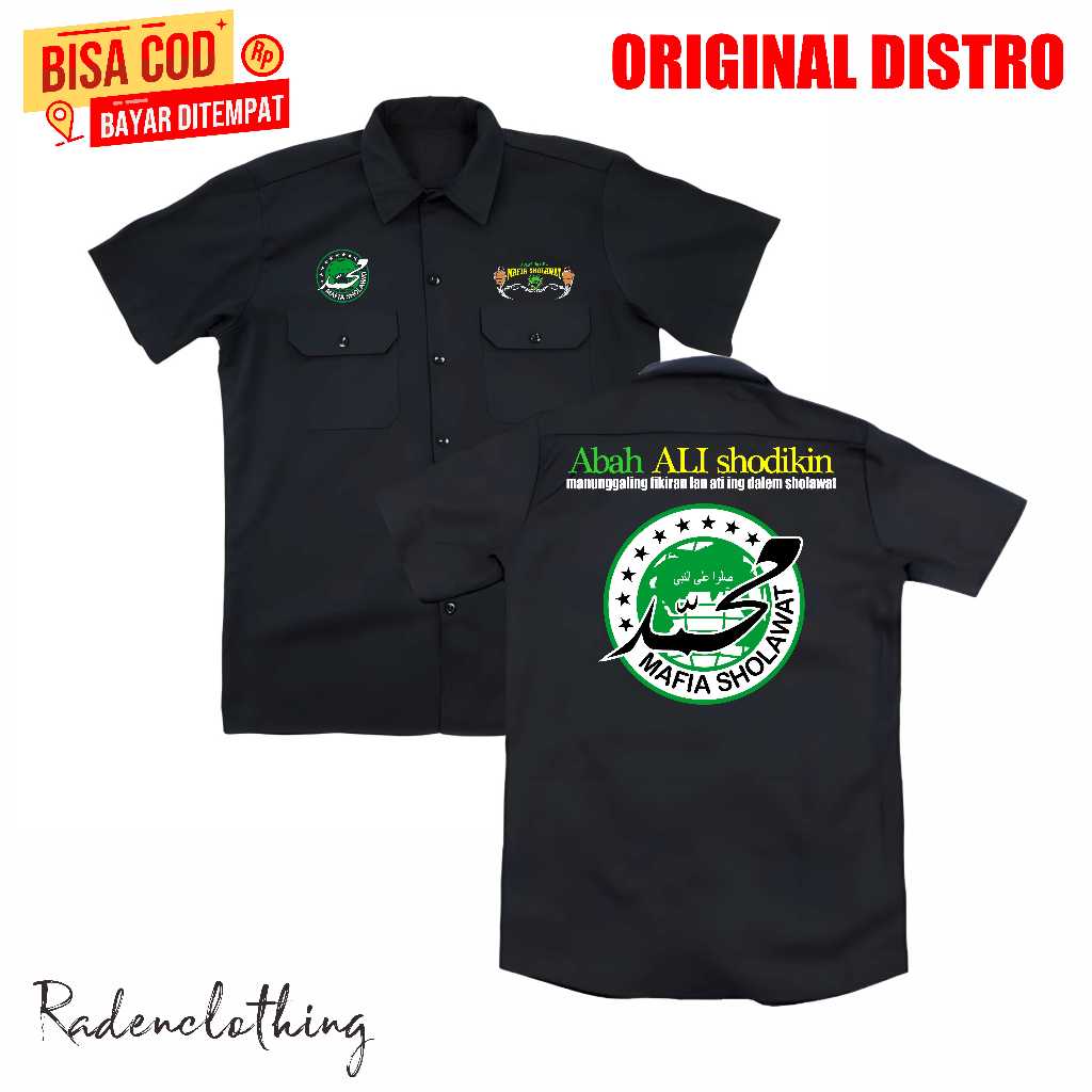 KEMEJA PDH CASUAL ABAH ALI GONDRONG/MAFIA SHOLAWAT/MAFISH/DISTRO