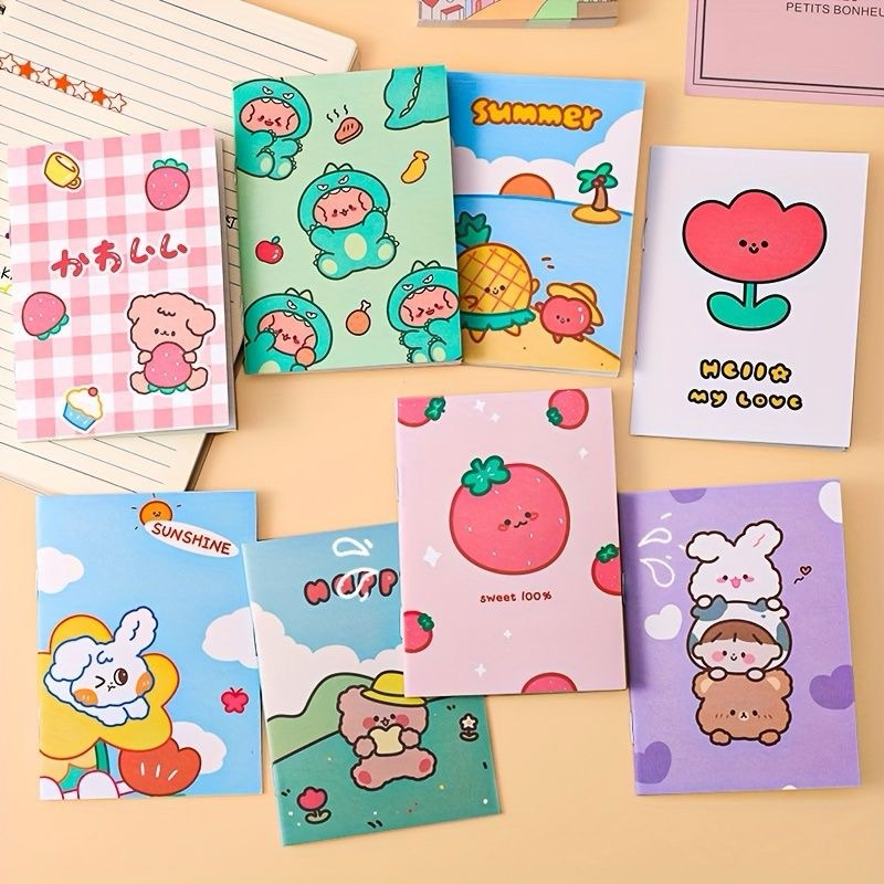 

Note Book Mini/ Motif Buku Catatan Kecil /Buku Tulis Mini Motif Kartun / Buku Tulis Kecil