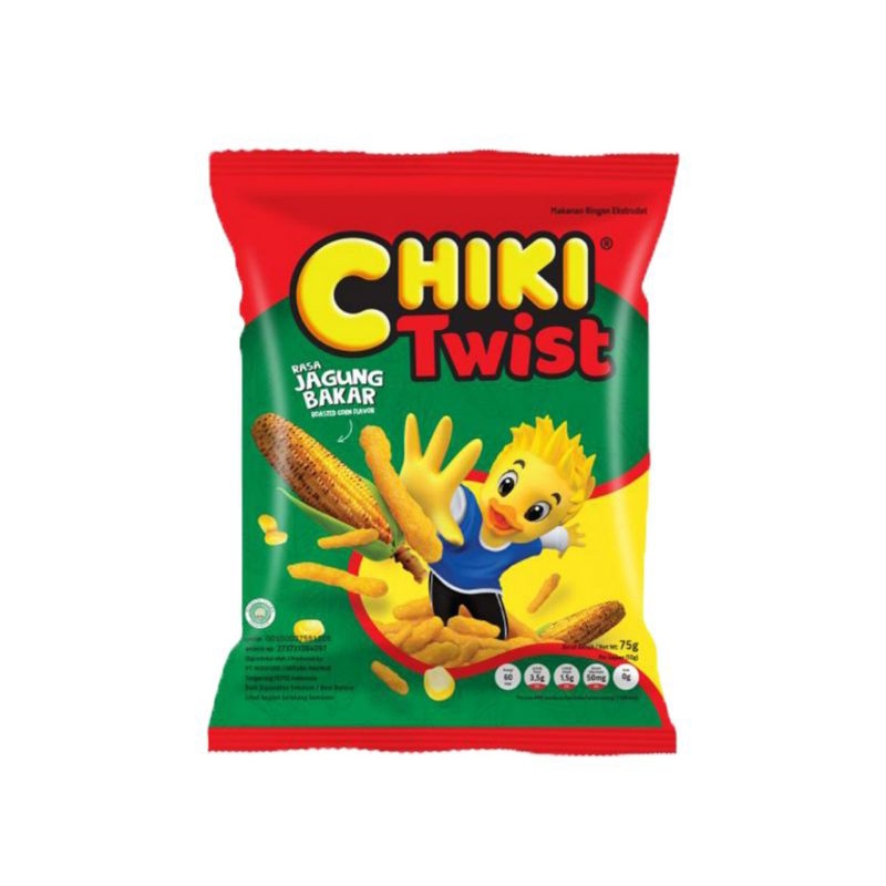 

Chiki Twist Makanan Ringan Jagung Bakar 75gr