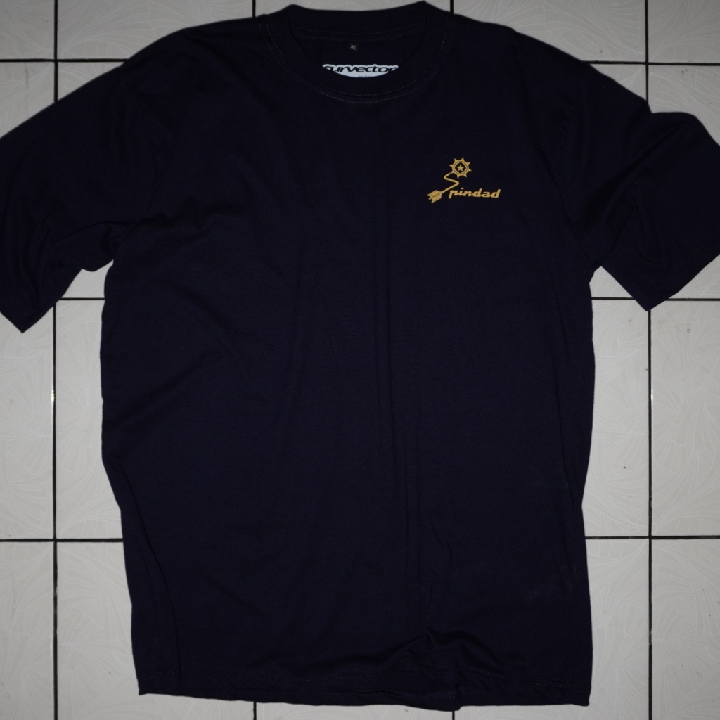 Curvector - Kaos / Tshirt Pindad - SS2 V7 Subsonic - Warna Biru Navy