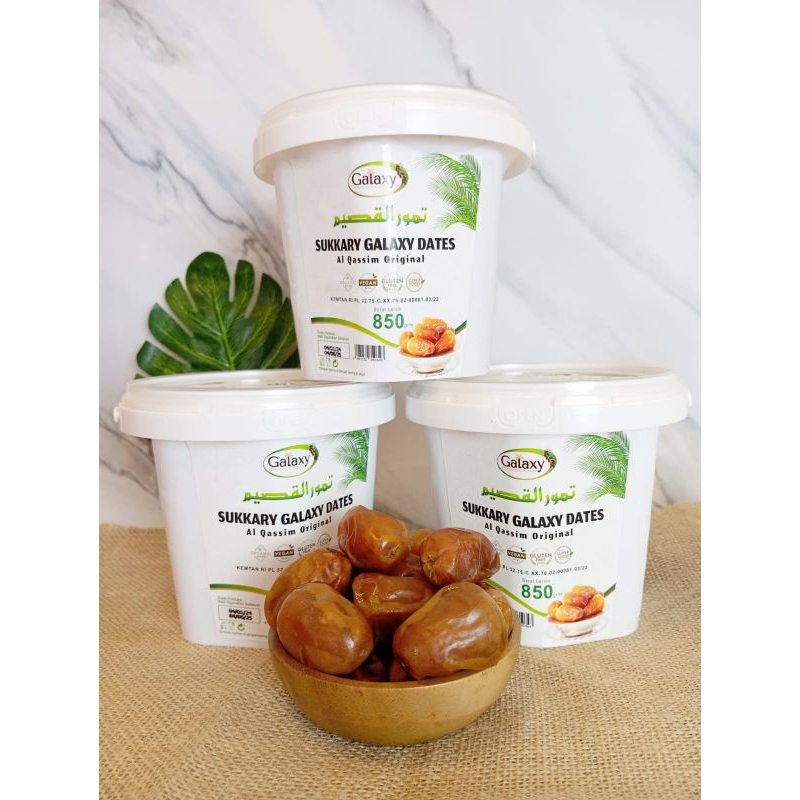 

Kurma Sukkari Premium Galaxy Ember 850g