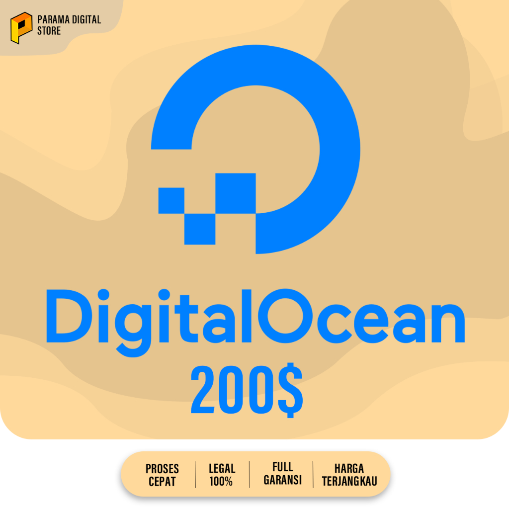 Digital Ocean | DO |  $200 Credit 2 Bulan  Limit 3/10 Droplet VPS