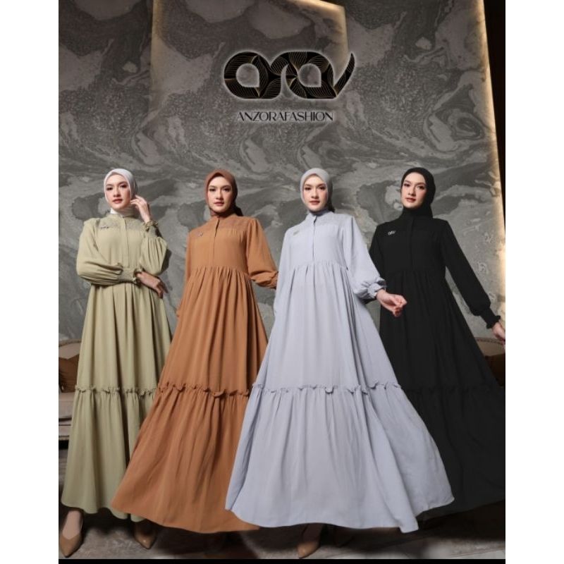 Dress Polos Kerut by Anzora X Citra Kirana