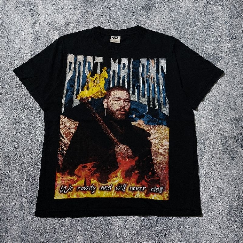 BOOTLEG POST MALONE RAP TEE KALAU STUDIO