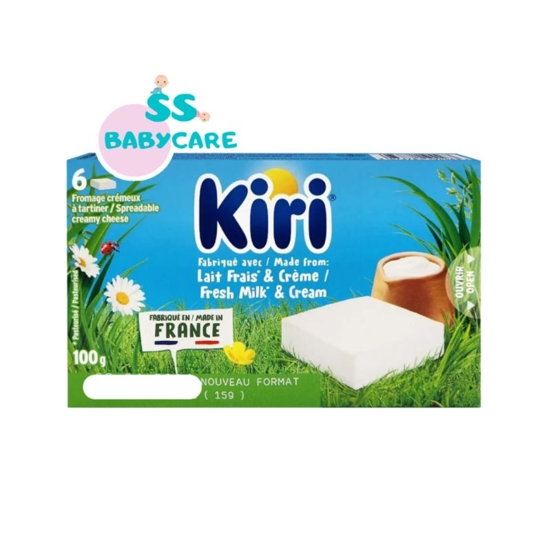 

Kiri Cream Cheese 6 Portions 100gr - Keju MPASI Kiri