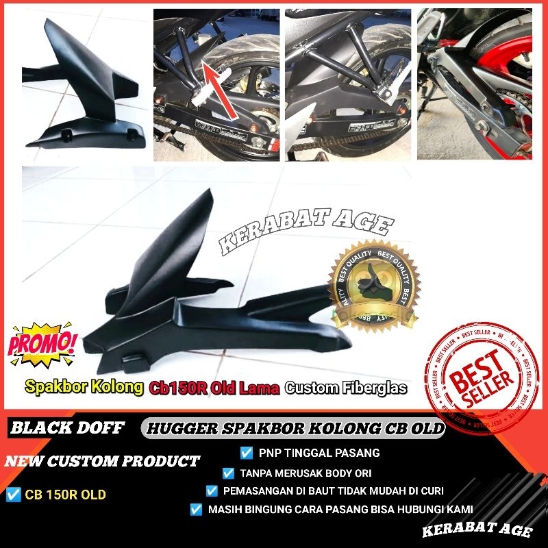 Hugger Sepakbor Spakbor kolong HONDA CB 150 OLD