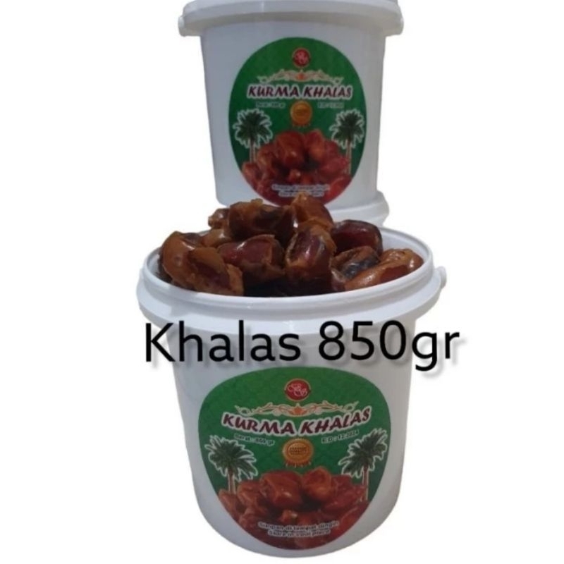 

Foodgrey - Kurma Khalas 850 gram Khalas Saad