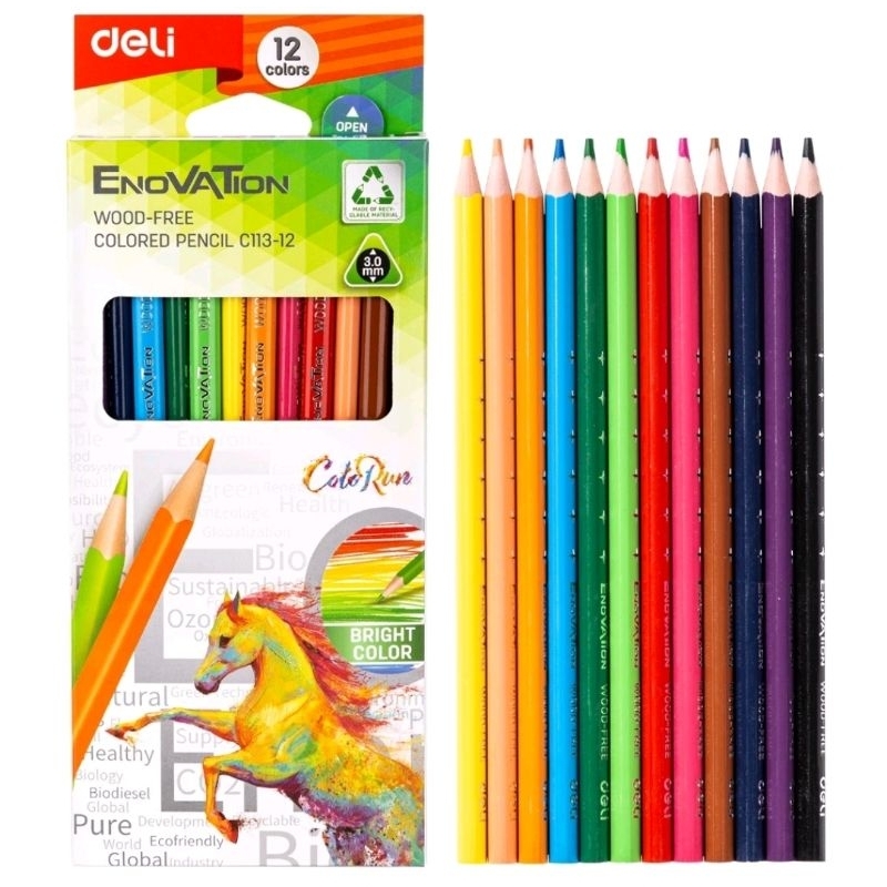

DELI PENSIL WARNA C113 / PENSIL WARNA ANAK