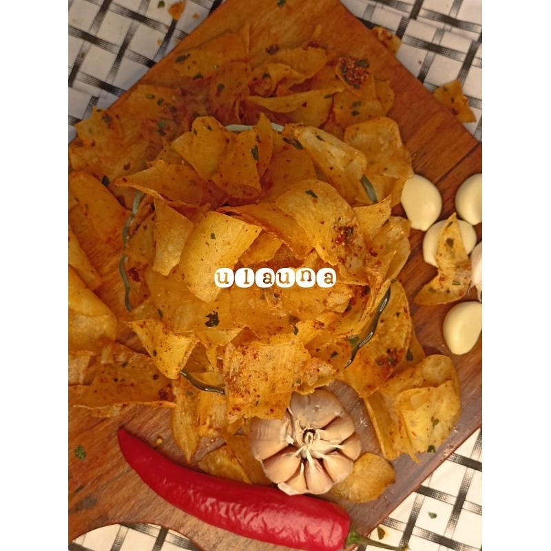 

keripik pedas daun jeruk Toples