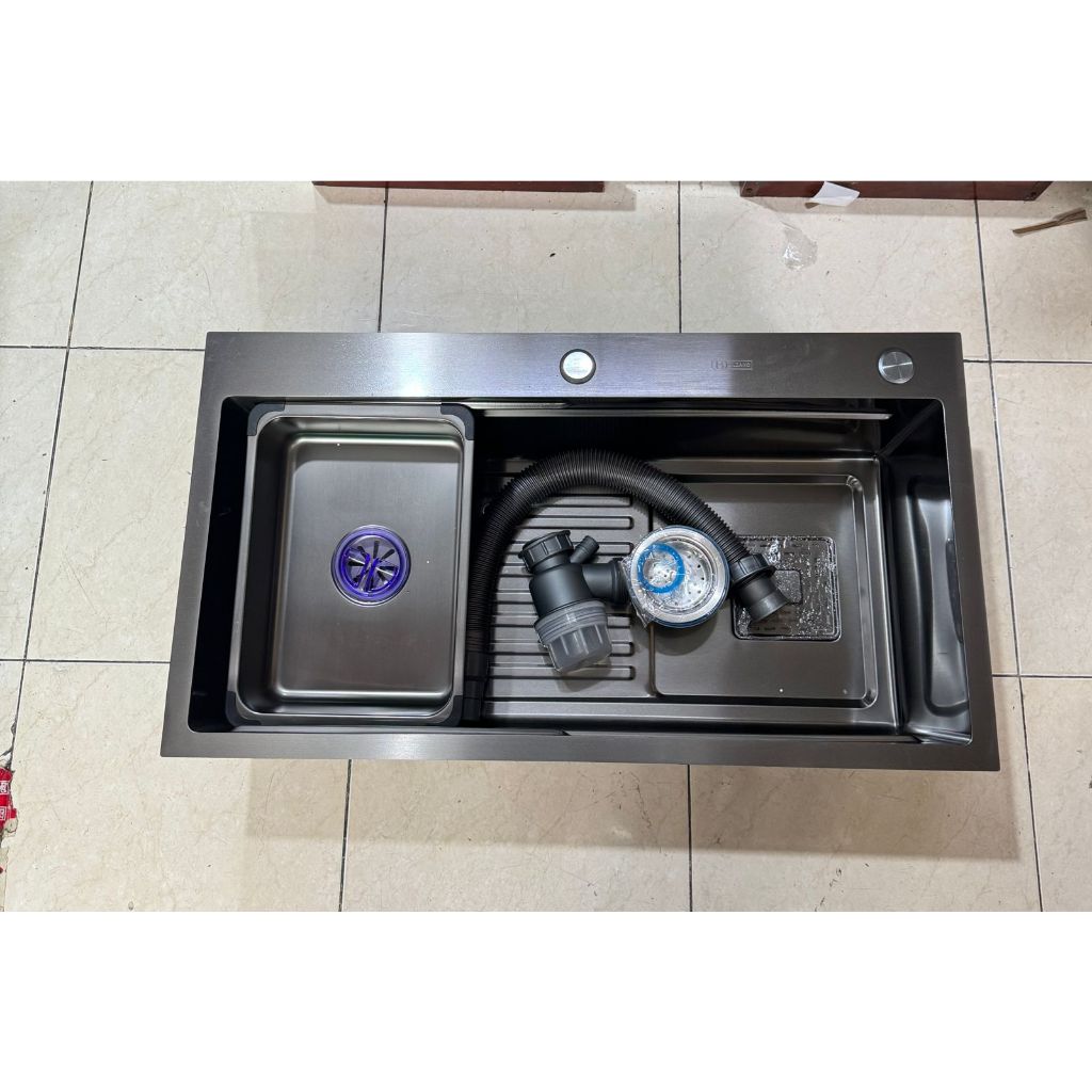 PAKET KITCHEN SINK BAK CUCI PIRING STAINLESS SUS 304 MINIMALIS IGM BOLZANO / BCP BOLZANO IGM B