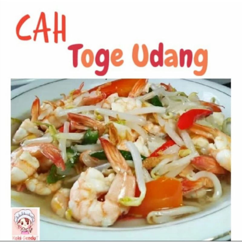 

cah toge udang ready to eat masakan rumahan catering harian