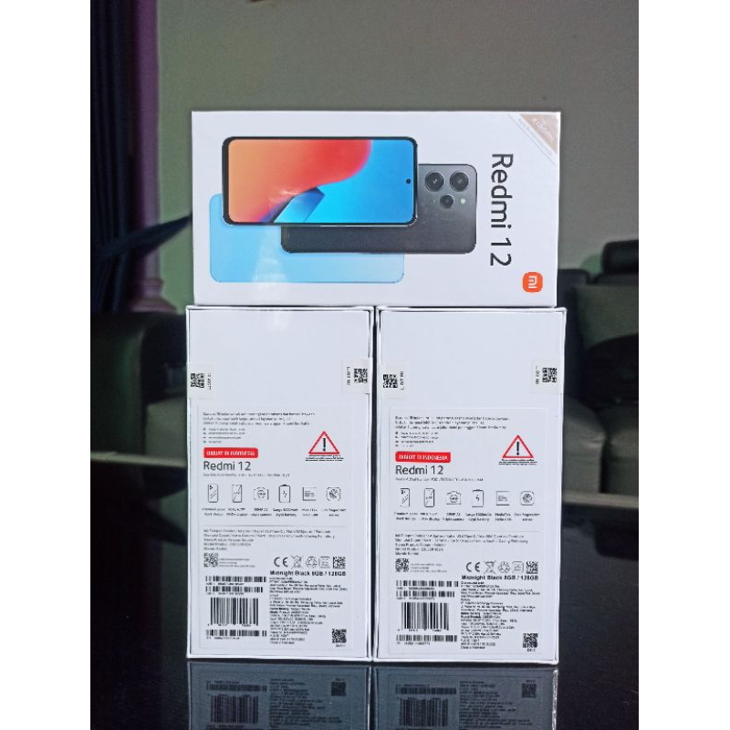 Xiomi Redmi 12 Ram 8/256 Garansi Resmi No Repack