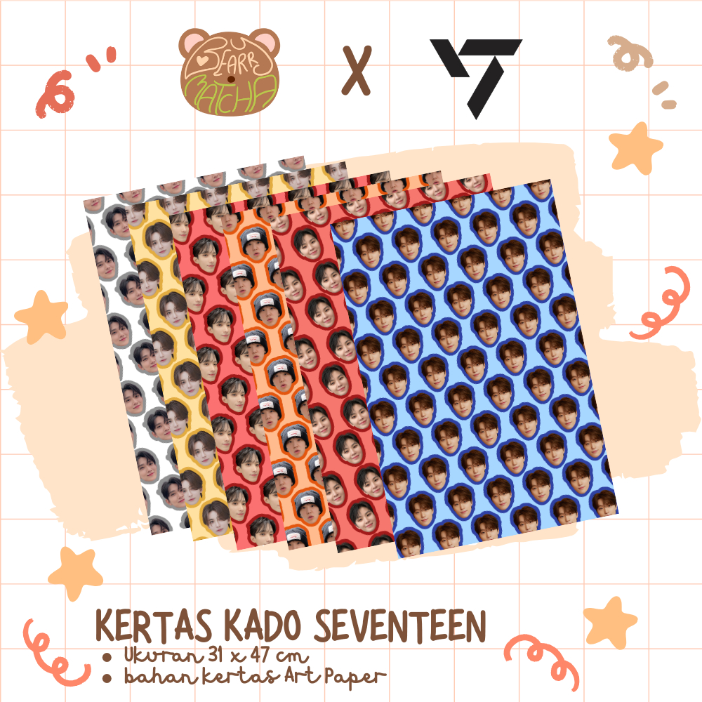 

[READY STOCK] Kertas Kado SEVENTEEN