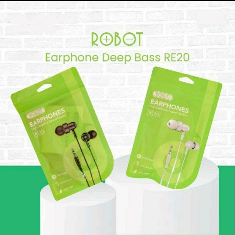 HF Robot RE20 Bass Ultra Light Wired Earphone