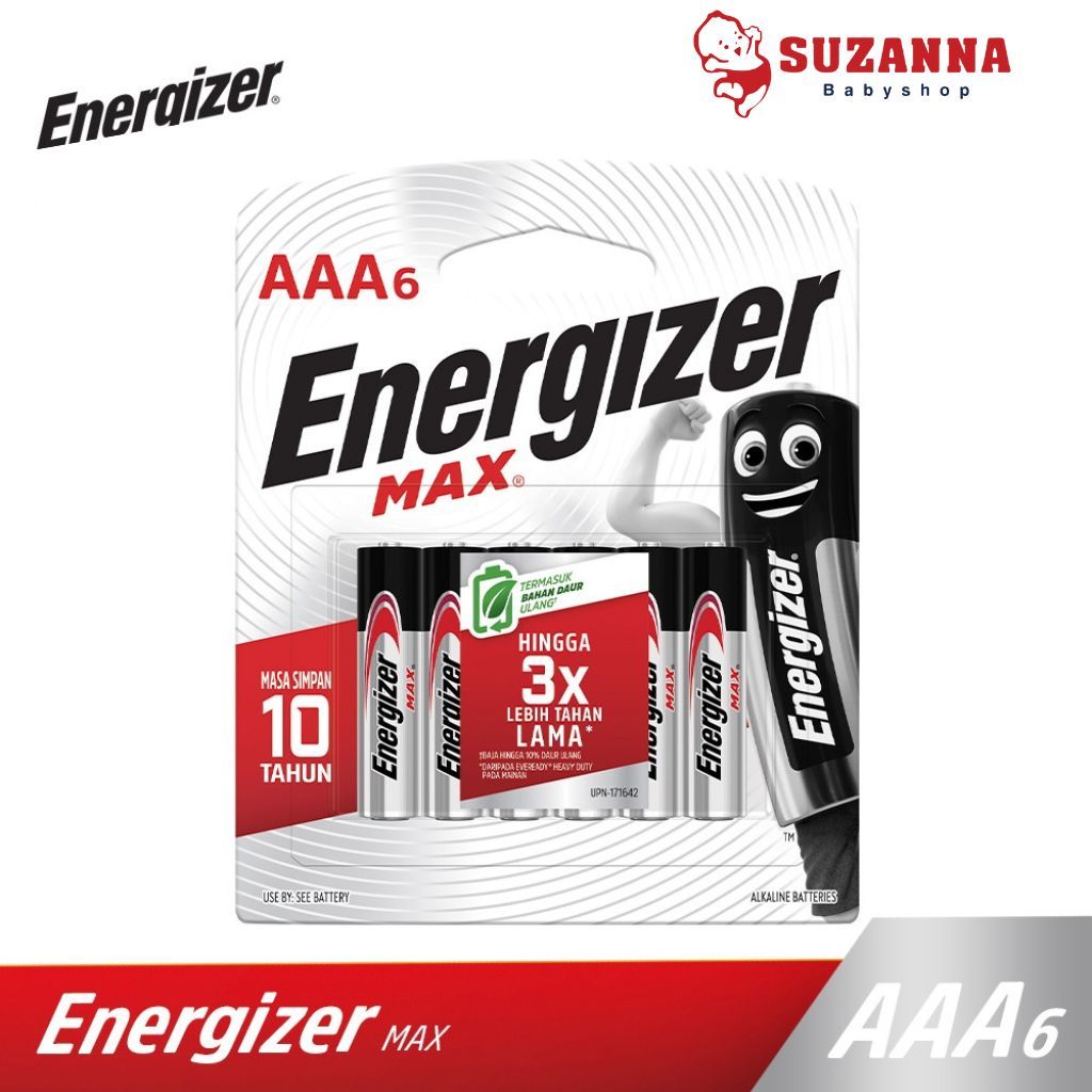 ENERGIZER Max AAA Alkaline BP6