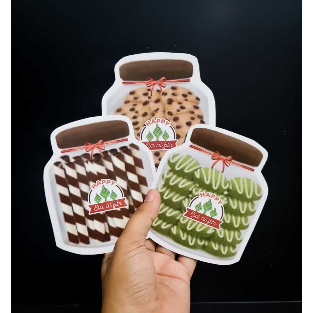 

10 PCS Amplop 3D Motif Toples Kue/ Kue Kaleng / Jajanan Snack