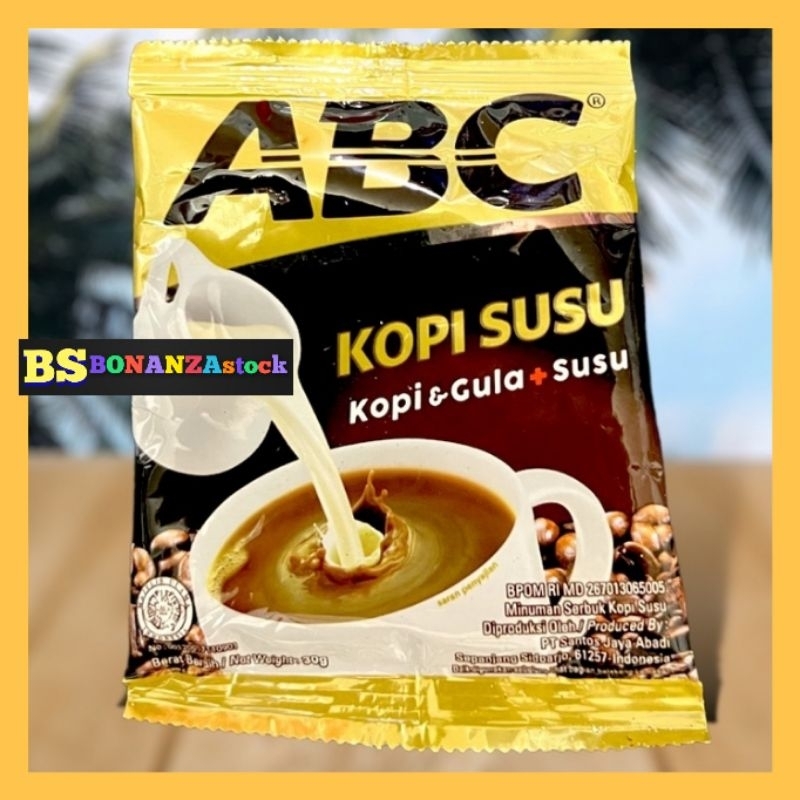 

Kopi ABC kopi susu sachet 31 gram ecaran 1 pcs