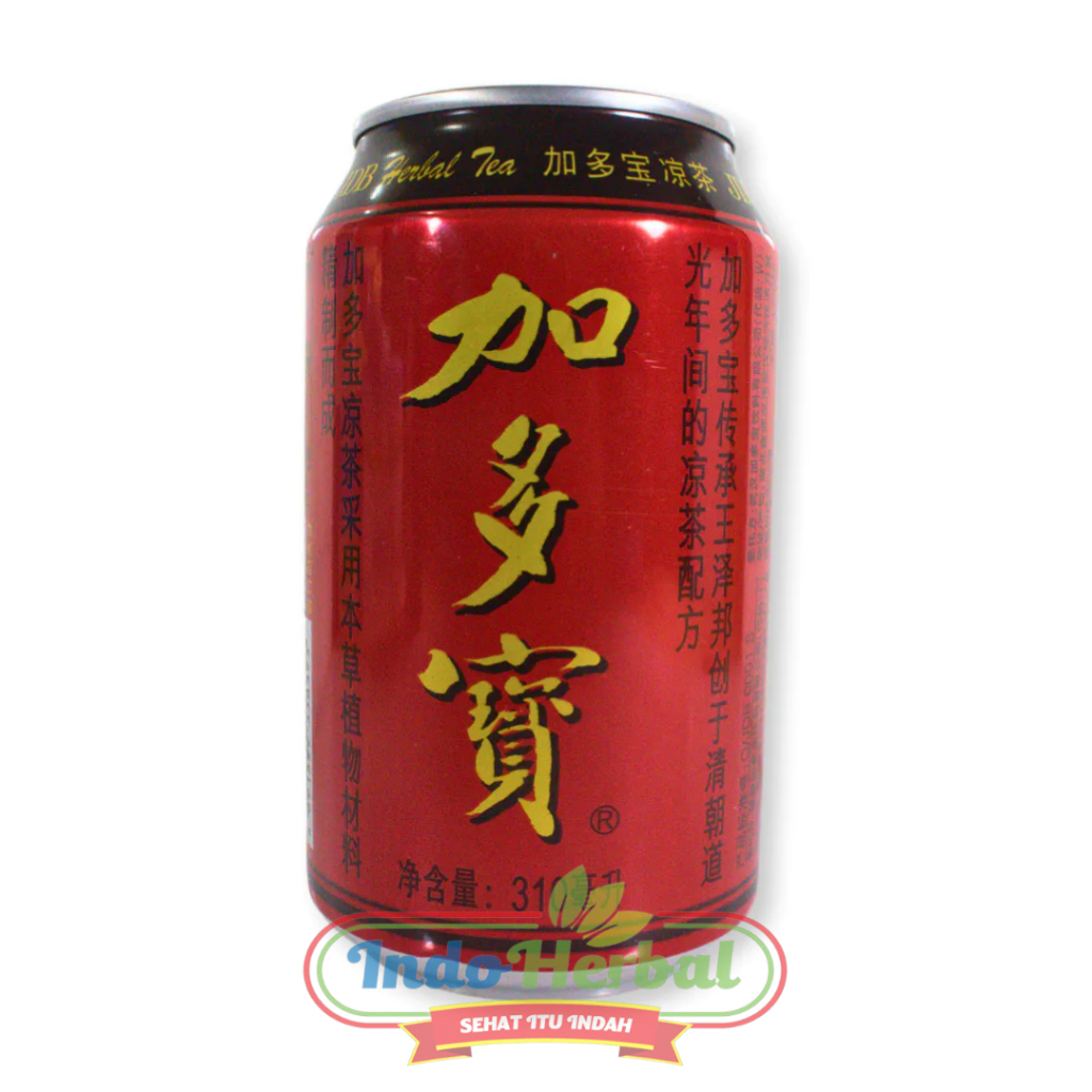 JDB (Jioduobao ) | Liang Teh Chrysanthemum Kaleng 310 ML - Teh Herbal Tradisional China Kaleng
