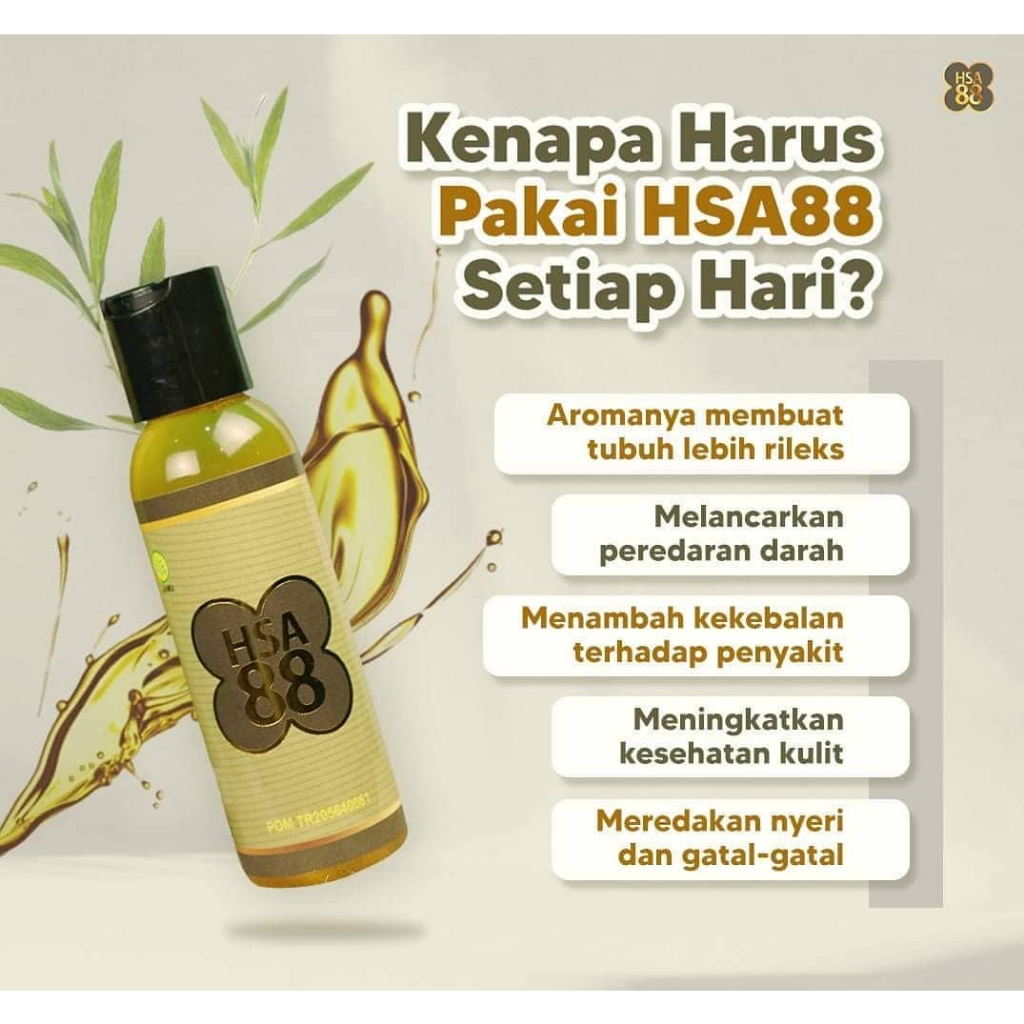 HSA88 ISI 100 ML MINYAK HSA 88 ASLI ORIGINAL