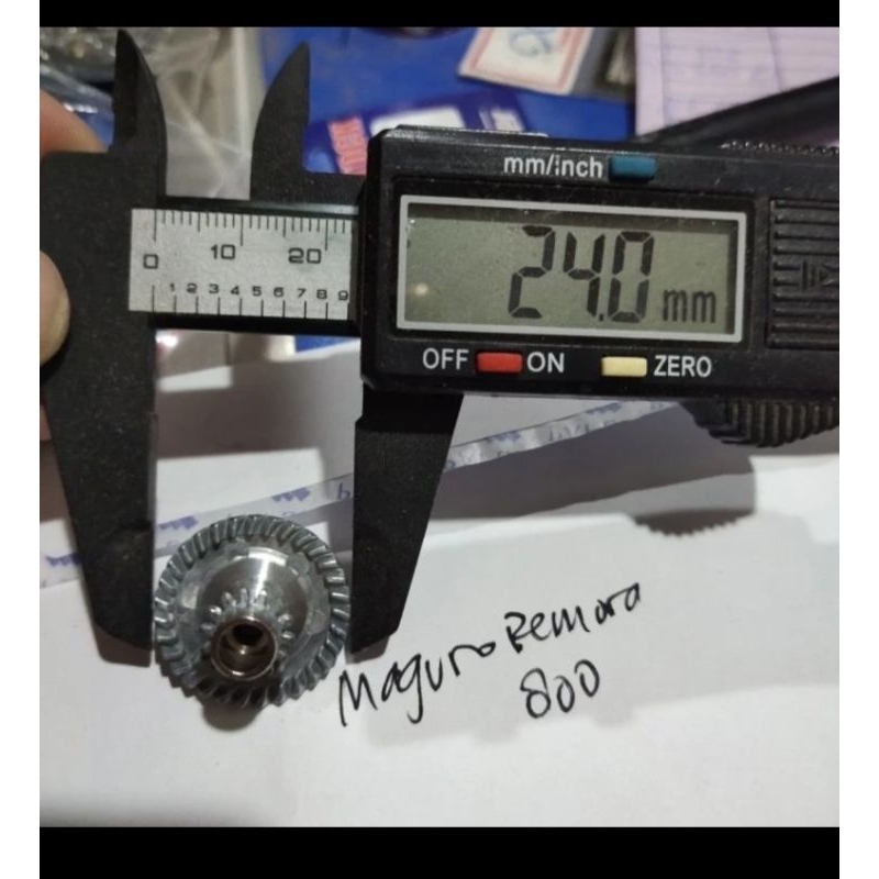 main gear Drive gear original untuk reel maguro remora 800