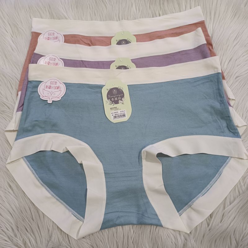 CELANA DALAM WANITA KATUN RAYON PREMIUM/ CD WANITA BB 55-70 kg/Cd wanita Seamles