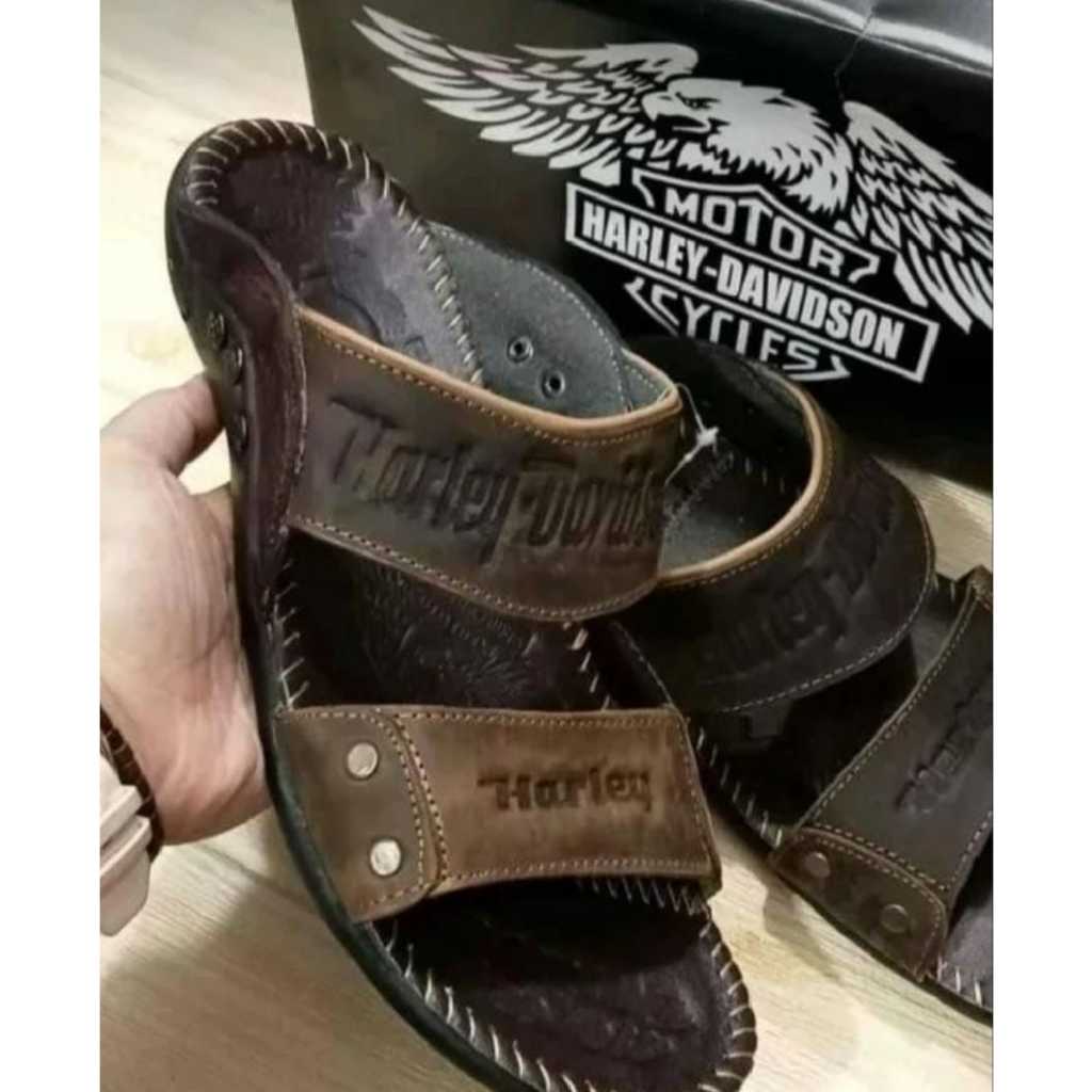 SANDAL PRIA HARLEY DAVIDSON KULIT