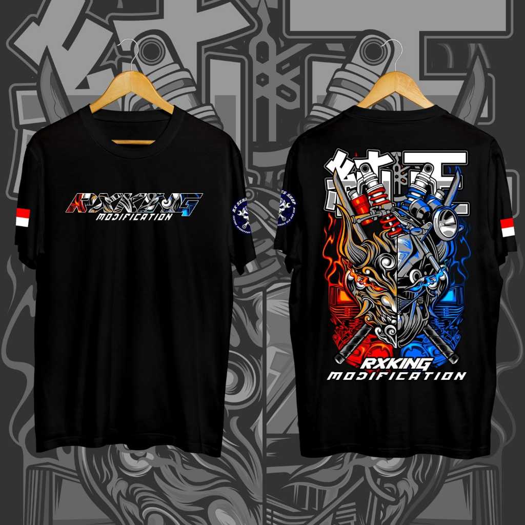 KAOS RX KING ONI MASK  SPESIAL EDITION KAOS KOMUNITAS RX KING KAOS RX SERIES SHOP