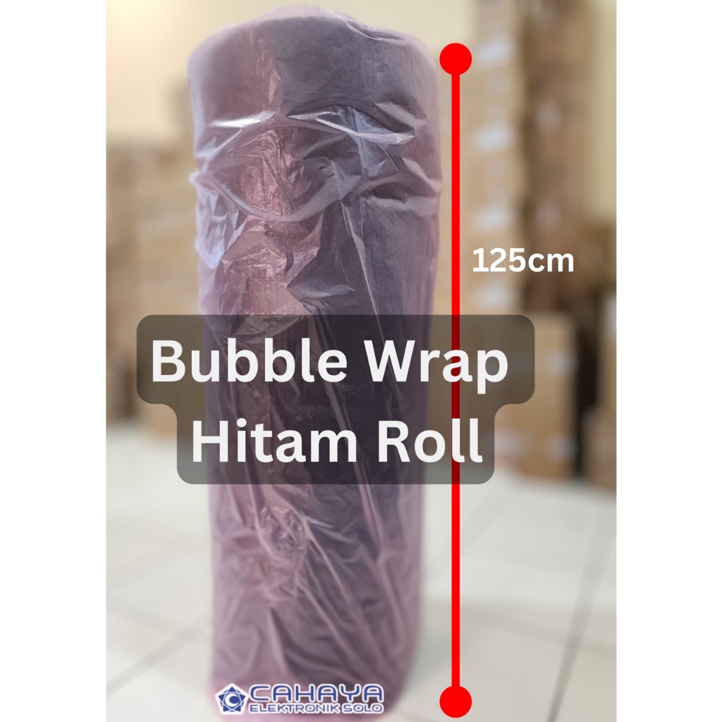 

Bubble Wrap 50 Meter Roll Lebar 125cm Aman Gelembung Amplop Plastik Hitam 50m