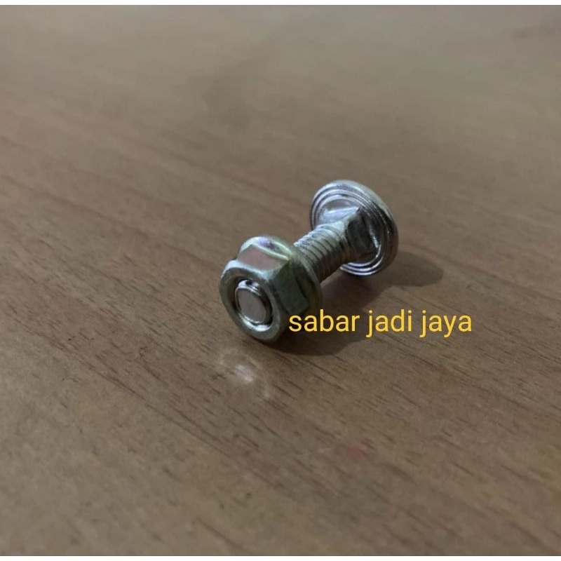 set baut mur bemper bemper belakang Corolla Ke30 3k Hilux RN20 RN25 12R 75 - 79