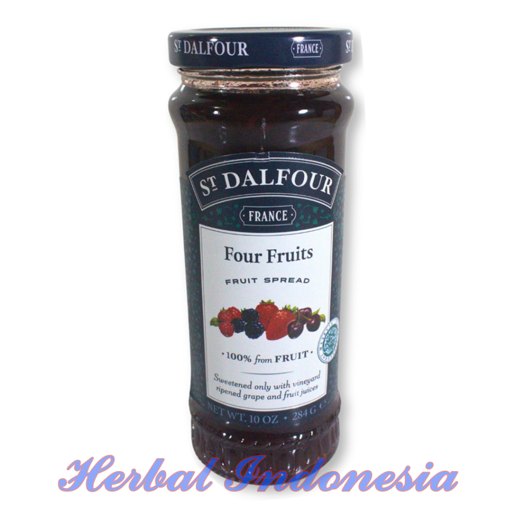 

ST. Dalfour Selai Four Fruits 284 gr - Selai dengan 4 Rasa Buah ( BlackBerry, Strawberry, Ceri Hitam, Anggur )