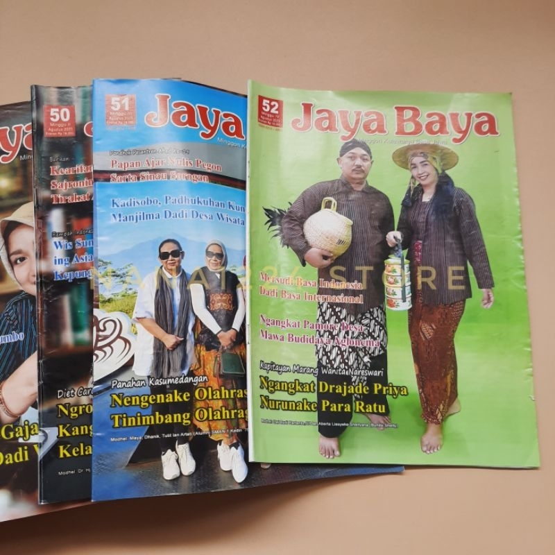 MAJALAH JAYABAYA BEKAS/PL TAHUN 2023