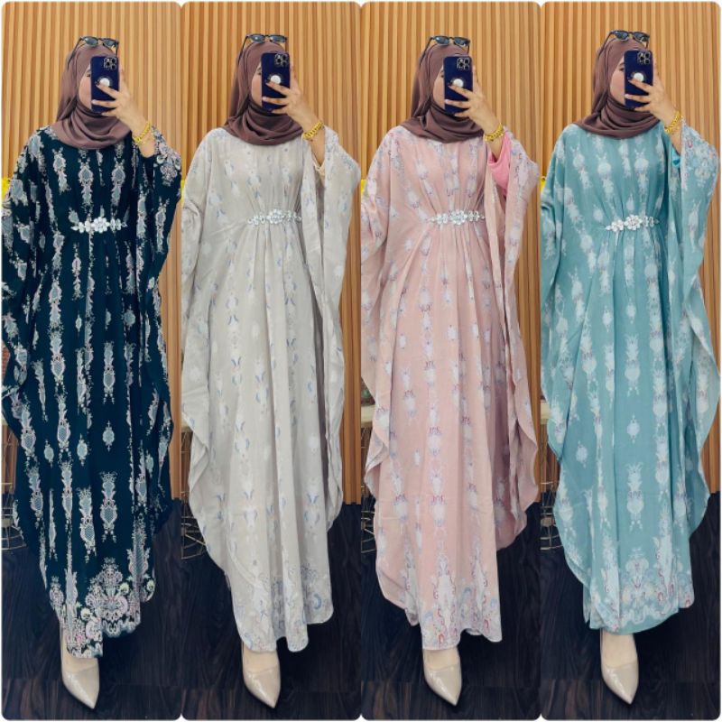 KAFTAN MUTIARA | GAMIS EDISI LEBARAN |- GROSIR TERMURAH KOTA MEDAN