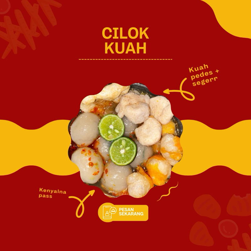 

Cilok Kuah Pedas
